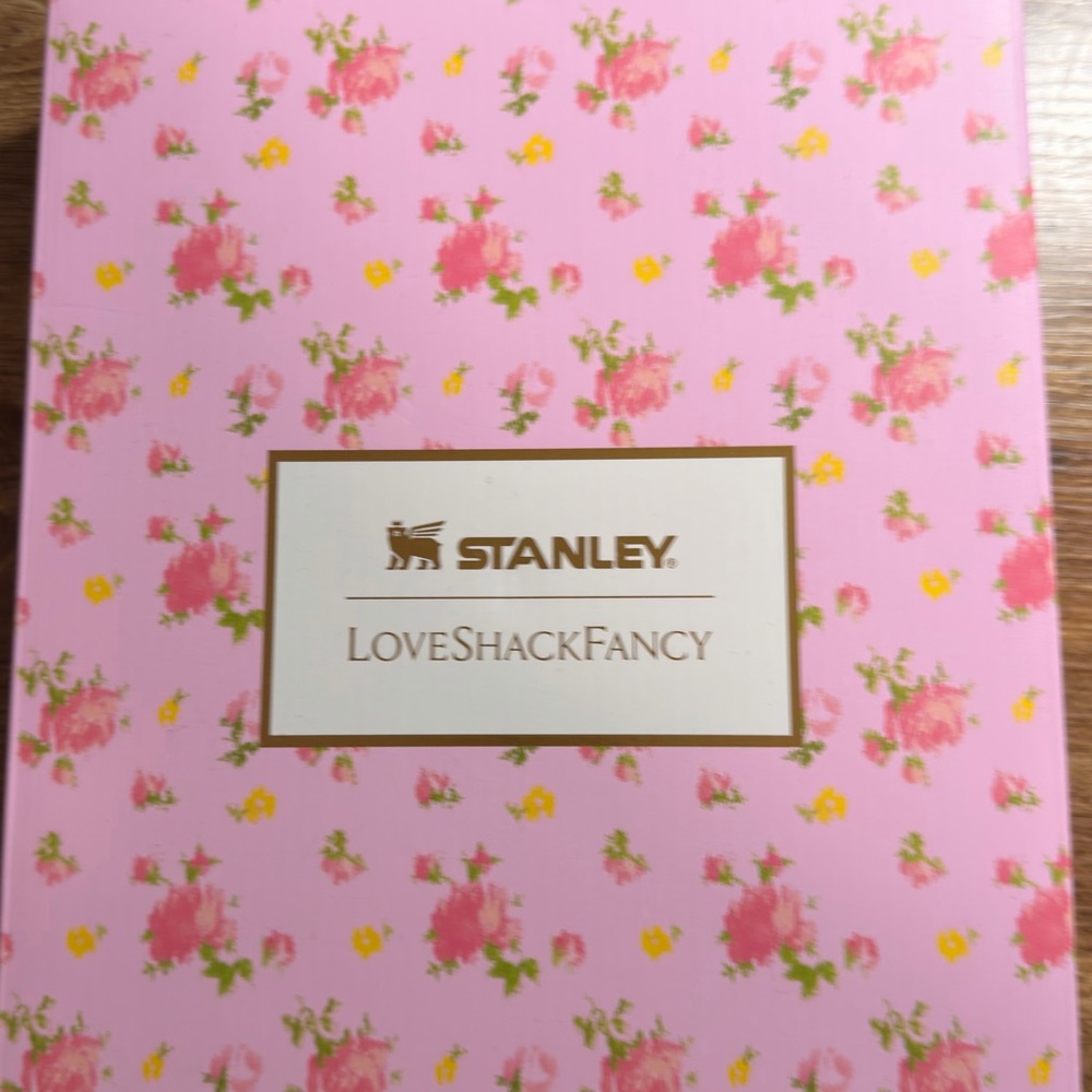 LoveShackFancy Pink Storage Box - Picture 3 of 5